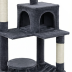 arbre a chat avec hamac suspendu
