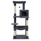 arbre a chat avec niche pour chat