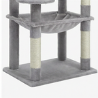 arbre a chat design gris